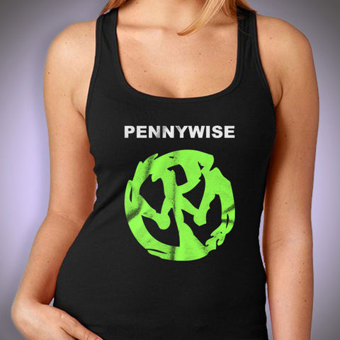 Pennywise Punk Rock Band Logo Women'S Tank Top