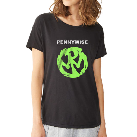 Pennywise Punk Rock Band Logo Women'S T Shirt