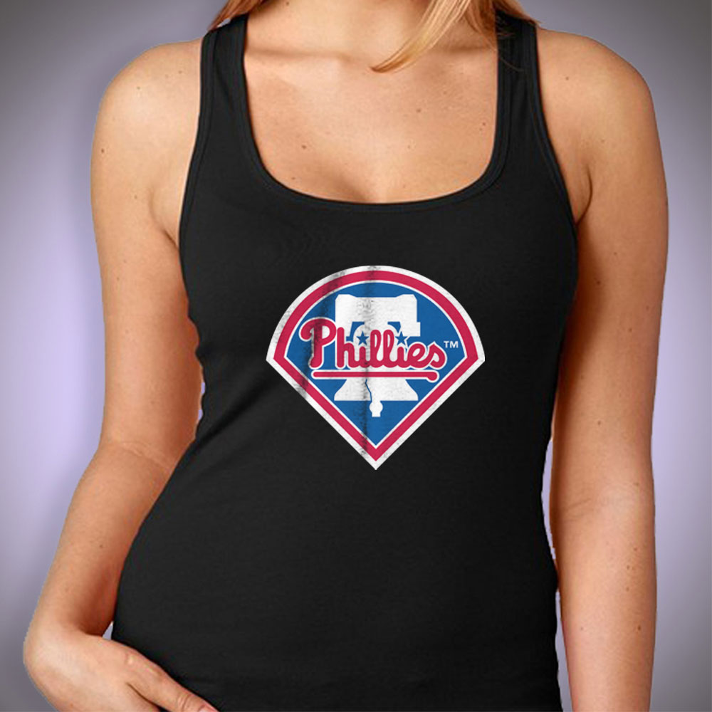 Philadelphia Phillies Jersey Mlb Baseball Plus Women'S Tank Top –  BlacksWhite