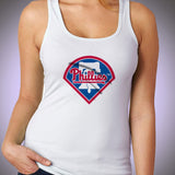 Philadelphia Phillies  Jersey Mlb Baseball Plus Women'S Tank Top