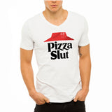 Pizza Slut Men'S V Neck