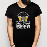 Play Darts And Drink Beer Men'S T Shirt