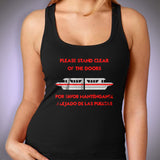 Please Stand Clear Of The Doors Case Women'S Tank Top