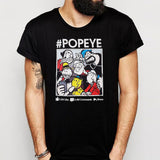 Popeye Selfie Cast Men'S T Shirt
