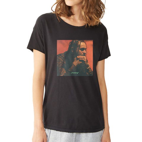 Post Malone Stoney Album Cover Women'S T Shirt