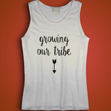 Pregnancy Announcement Meternity Funny Growing Our Tribe Men'S Tank Top