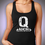 Q Anon Black Trump Qanon Maga Women'S Tank Top