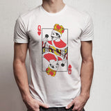 Queen Band Freddie Mercury With Playing Card Queen Men'S T Shirt