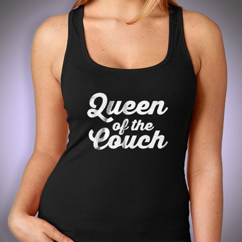Queen Of The Couch Nap Queen Running Hiking Gym Sport Runner Yoga Funny Thanksgiving Christmas Funny Quotes Women'S Tank Top