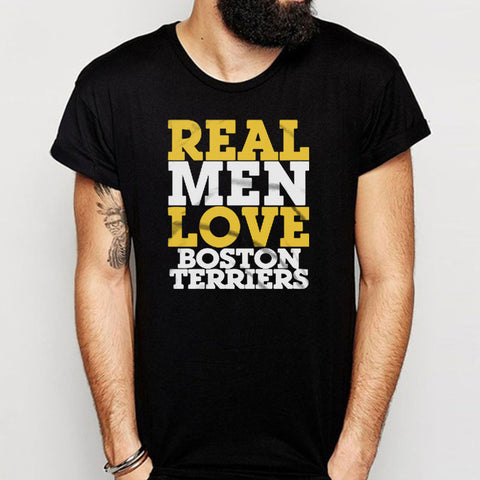 Real Men Love Boston Terrier Men'S T Shirt