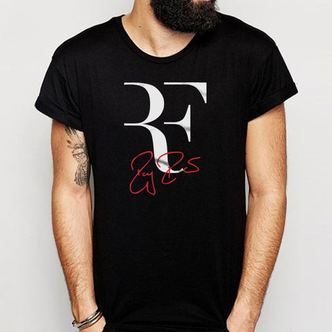Rf Logo Roger Federer Perfect Tennis Men'S T Shirt