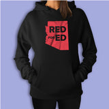 Red For Ed Arizona Women'S Hoodie