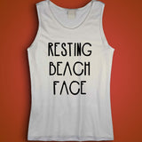 Resting Beach Face Vacation Men'S Tank Top