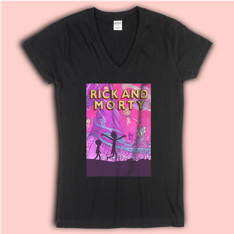 Rick And Morty Adventure Women'S V Neck