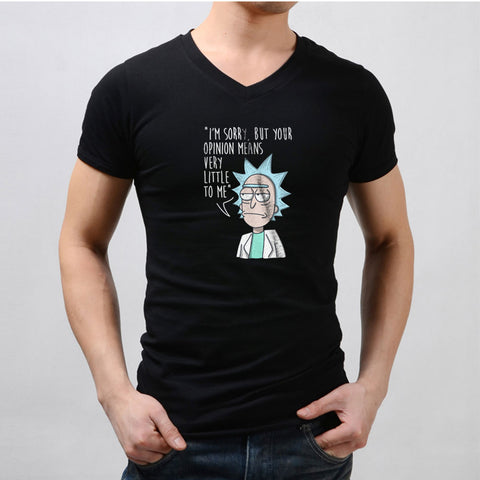 Rick And Morty Opinion Nothing Men'S V Neck
