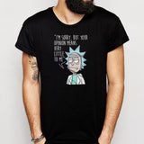 Rick And Morty Opinion Nothing Men'S T Shirt