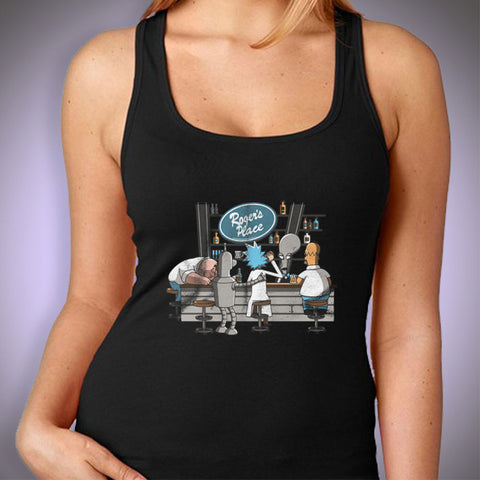 Rick And Morty Roger'S Place Women'S Tank Top