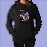 Rick And Morty Back To The Future Women'S Hoodie