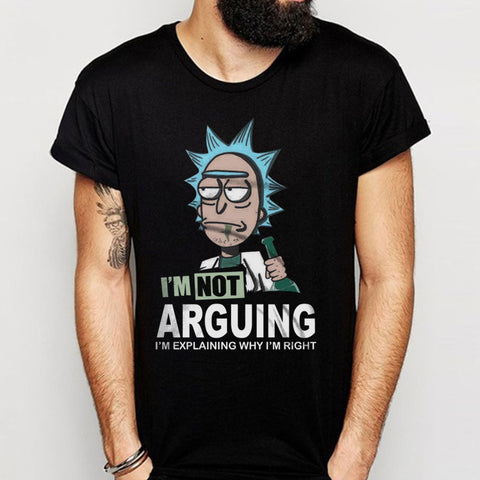 Rick And Morty Shirt Arguing Men'S T Shirt