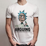 Rick And Morty Shirt Arguing Men'S T Shirt
