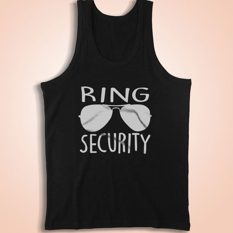 Ring Security Wedding Rehearsal Ring Bearer Men'S Tank Top
