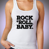 Rock N Roll Baby Running Hiking Gym Sport Runner Yoga Funny Thanksgiving Christmas Funny Quotes Women'S Tank Top