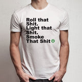 Roll That Weed Smoke Wu Tang Men'S T Shirt