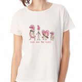Rose And The Roses Women'S T Shirt