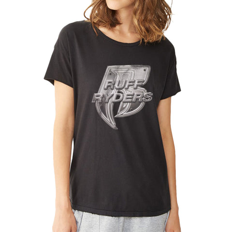 Ruff Ryders Hip Hop Rap Logo Women'S T Shirt
