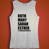 Ruth Mary Sarah Esther Squad Goals Bible Men'S Tank Top