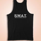 Swat Airsoft Or Paintball Men'S Tank Top