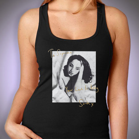 Sade Adu Your Love Is King Square Photo Women'S Tank Top