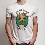 Save The Galaxy Plant A Tree Guardians Of The Galaxy Baby Groot Funny Superhero Men'S T Shirt