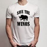 Save The Winos Ladies Men'S T Shirt