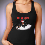Scarface Tony Montana Let It Snow Christmas Women'S Tank Top