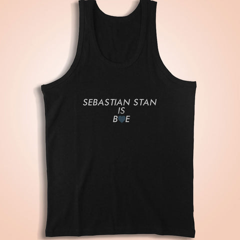 Sebastian Stan Is Bae Cute Fan Men'S Tank Top