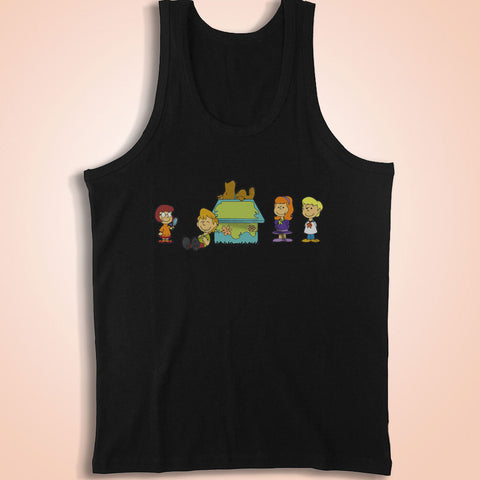 Shaggy Brown And The Scooby Crew Men'S Tank Top
