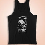 Show Me Your Pitties Funny Pitbull Dog Lover Men'S Tank Top