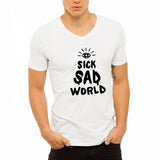 Sick Sad World Men'S V Neck