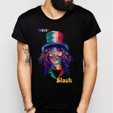 Slash Guns And Roses Guitas Colors Art Men'S T Shirt