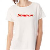 Snap On Tools Mechanics Auto Parts Professional Wrenches Racing Nascar Women'S T Shirt