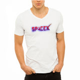 Spacex Logo Men'S V Neck