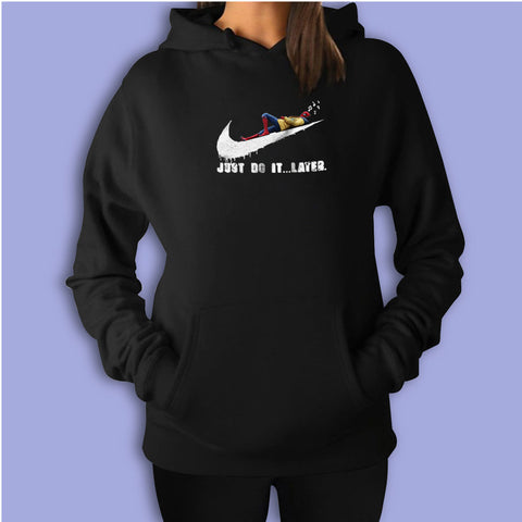 Spider Man Just Do It Later Tom Holland Homecoming Women'S Hoodie