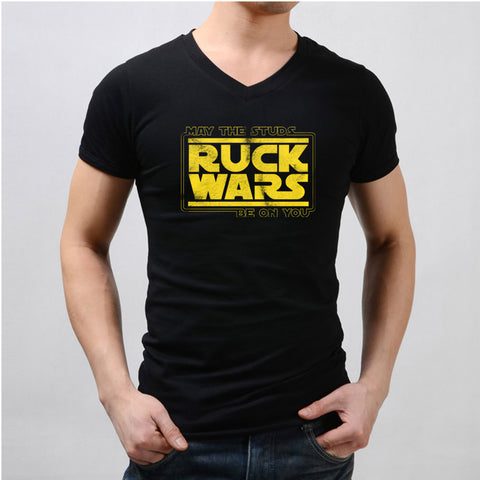 Star Wars Ruck Wars The Studs Logo Men'S V Neck