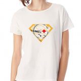 Steelers Inspired Superman Women'S T Shirt
