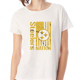 Steelers Nation Art Women'S T Shirt