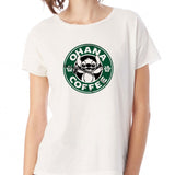 Stitch Ohana Cute Starbucks Coffe Logo Women'S T Shirt