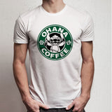 Stitch Ohana Cute Starbucks Coffee Men'S T Shirt