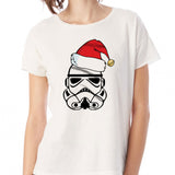 Storm Trooper Christmas Hat Women'S T Shirt