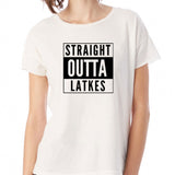 Straight Outta Latkes Women'S T Shirt